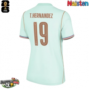 Ranska Theo Hernandez #19 Vieraspaita Naisten MM-kisat 2026 Lyhythihainen